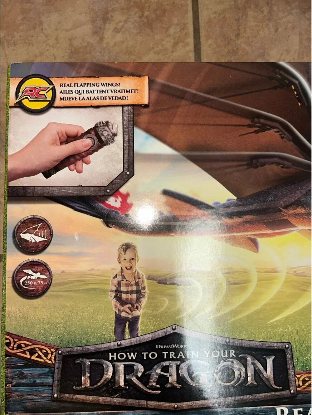 How to Train Your Dragon Real Flying RC Toothless Walmart Exclusive New